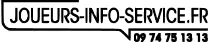Joueurs Info Service - 09 74 75 13 13